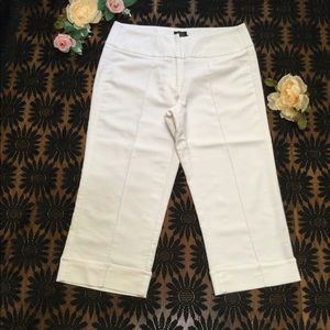Ingredients Women's White Crop Pants Size 8